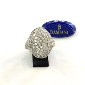 Anello Damiani in Oro 18 Kt e Diamanti Ct 2,60